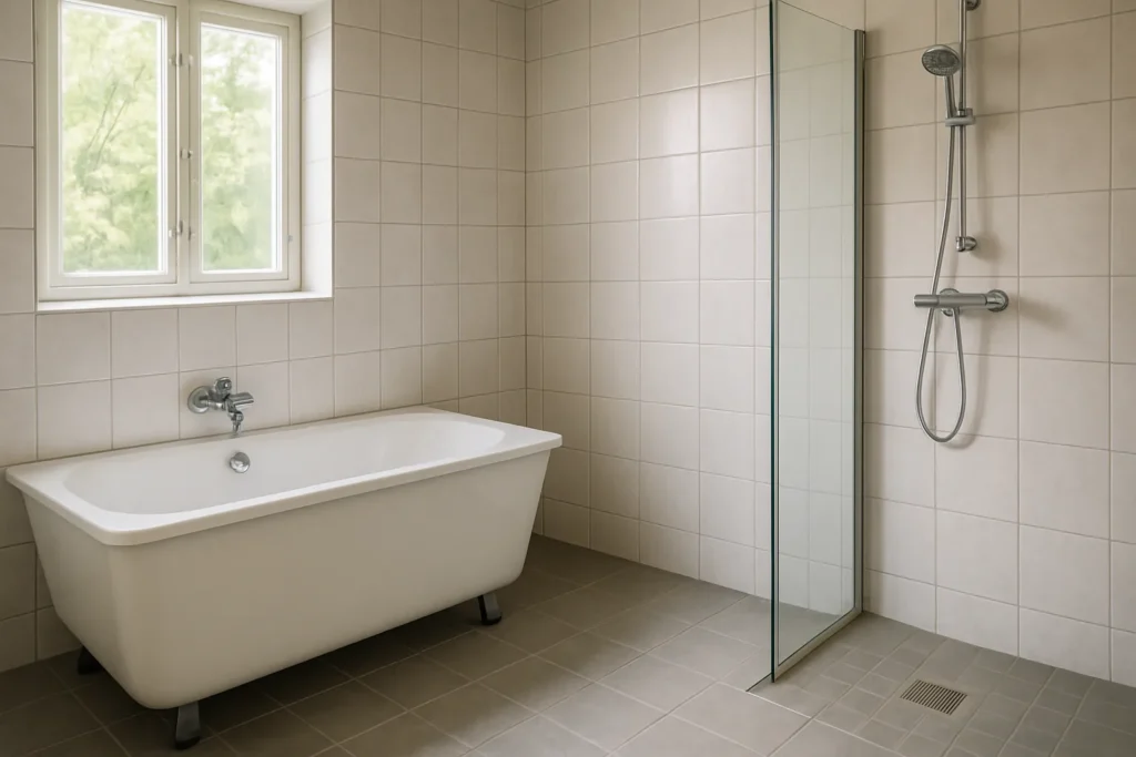 Badkar eller dusch – vad påverkar valet?