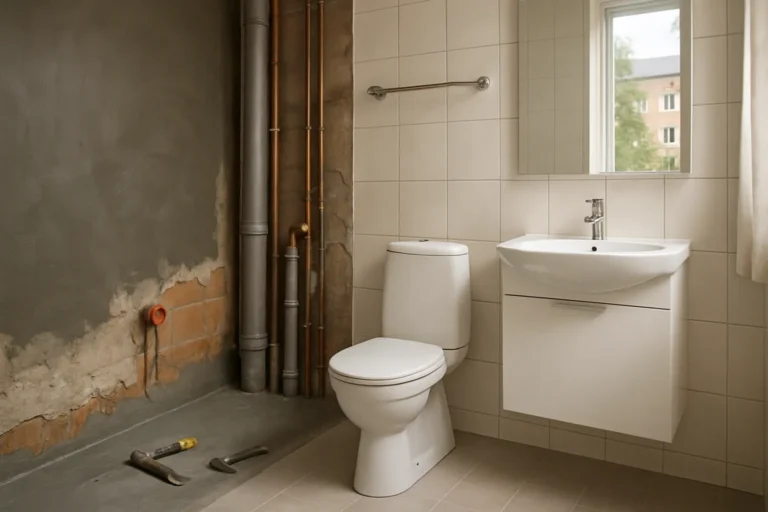 Badrumsrenovering i bostadsrätt: vem ansvarar för vad?