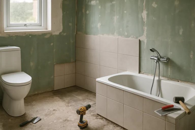 Badrumsrenovering steg för steg — från idé till slutbesiktning