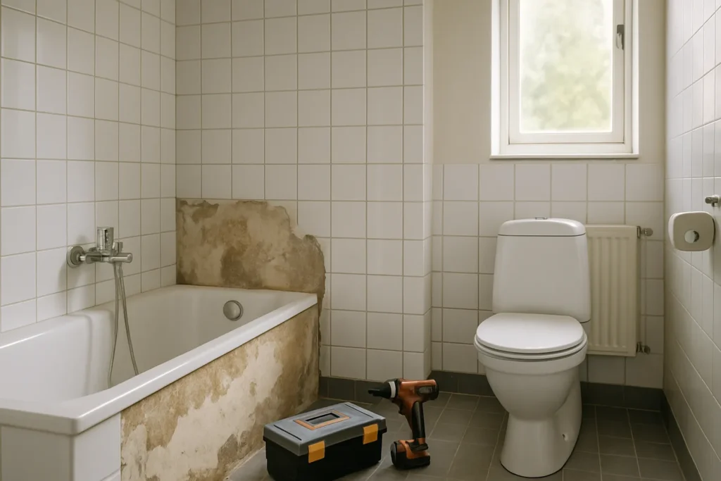 Bedöma badrummet vid bostadsköp – vad du ska fråga om