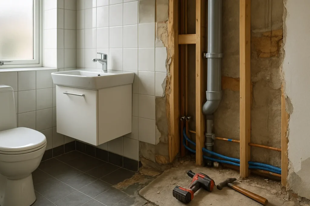 Bygglov eller anmälan vid badrumsrenovering — vad gäller?