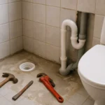 Att flytta avlopp, dusch eller wc — vad som är tillåtet och vad det innebär