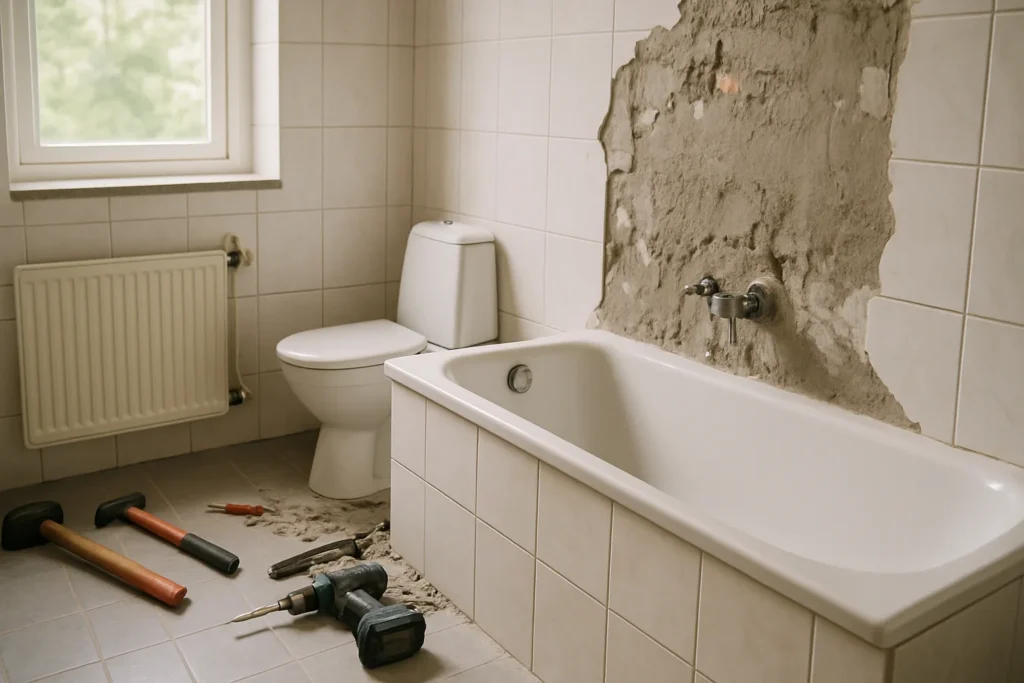 Måste jag söka tillstånd hos föreningen för att renovera badrum?
